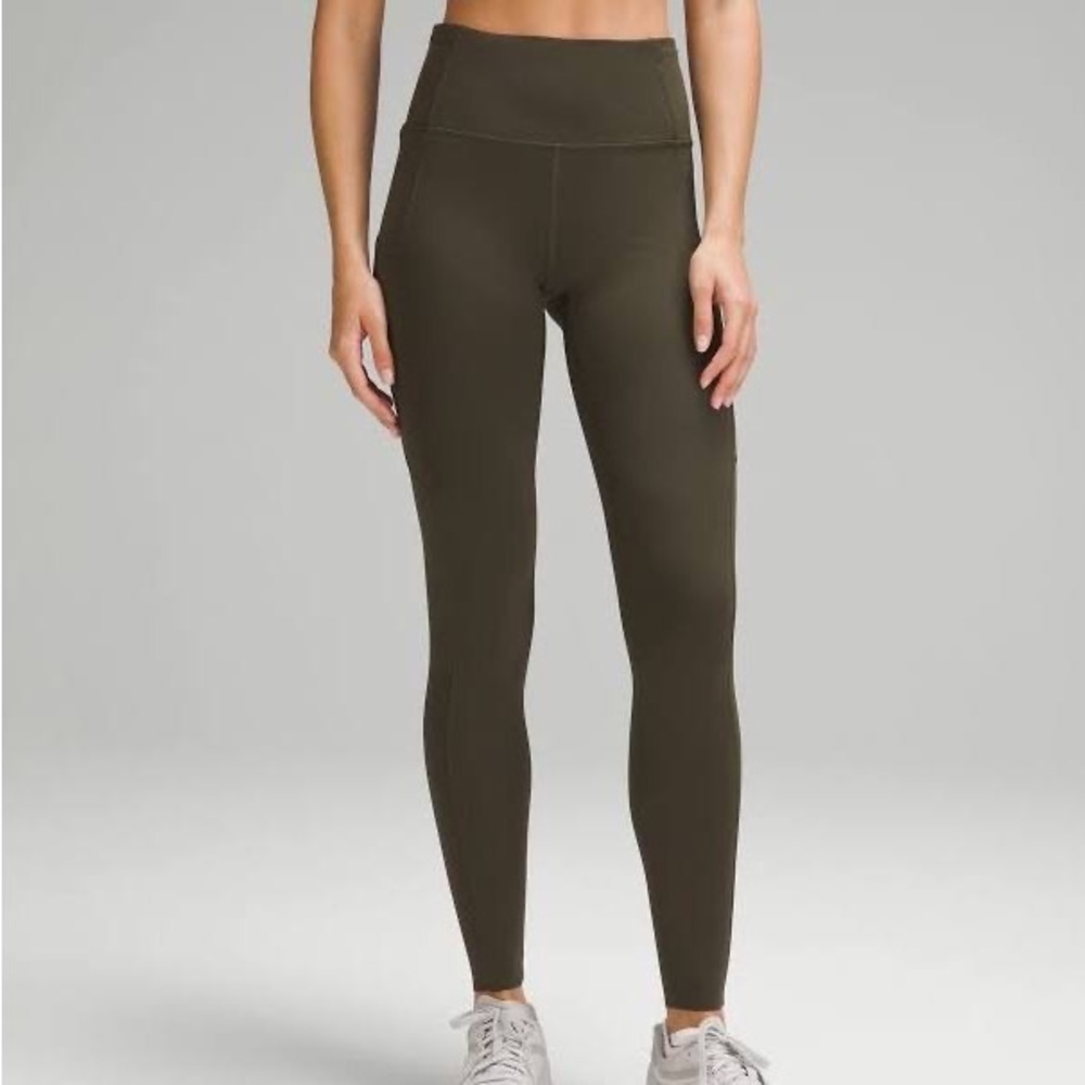 Olive Lululemon Leggings